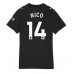 Manchester City Nico Gonzalez #14 Borte Drakt Dame 2025-26 Kortermet